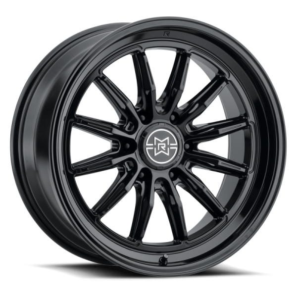 Method Raised MR803 22x12   6x5.5 BP   -40mm Offset   106.25mm Bore - Gloss Black Wheel Supply