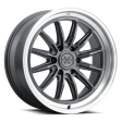 Method Raised MR803 22x10   6x135 BP   -18mm Offset   87mm Bore - Gloss Titanium Wheel Discount