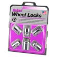 McGard Wheel Lock Nut Set - 5pk. (Cone Seat) M12X1.25   13 16 Hex   1.28in. Length - Chrome Hot on Sale