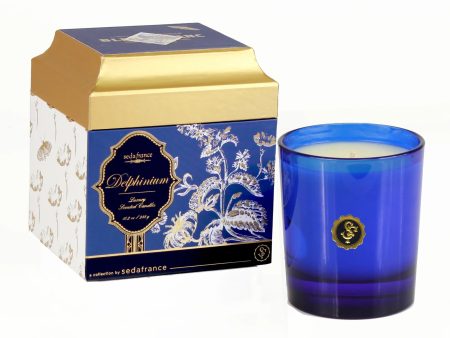 Seda France Delphinium Bleu et Blanc Boxed Candle Discount