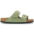 Arizona Suede Leather Soft Footbed Narrow Fit Green Tea For Cheap