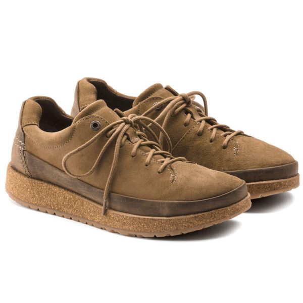 Birkenstock Shoes Honnef Low Suede Leather Regular Fit Tea Suede Online now