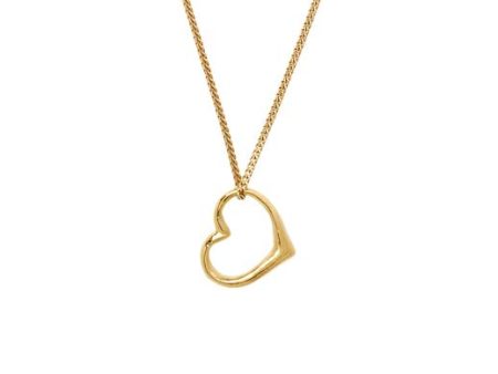 Chan Luu Golden Heart Charm Necklace Online Hot Sale