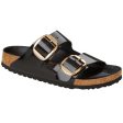 Birkenstock Seasonal Arizona Big Buckle Natural Leather Patent High Shine Black on Sale