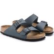 Birkenstock Classic Arizona Smooth Leather Regular Fit Blue Supply