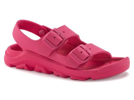 Birkenstock Kids Mogami BirkoFlor  Polyurethane Narrow Fit Fuchsia Tulip For Discount