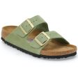 Arizona Suede Leather Soft Footbed Narrow Fit Green Tea For Cheap