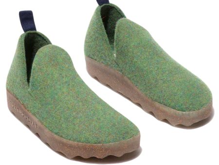 Asportuguesas AW23-CITY Moss Felt Green Online now