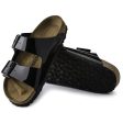 Birkenstock Classic Arizona Birko-Flor Patent Regular Fit Black Online Hot Sale