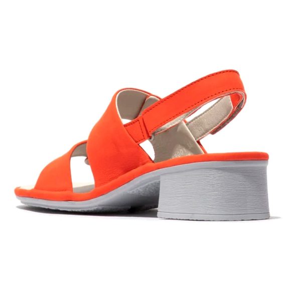 Fly London Elba489fly Sandal Leather Scarlet Sale