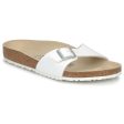 Birkenstock Classic Madrid Regular Fit Birko-Flor White For Sale