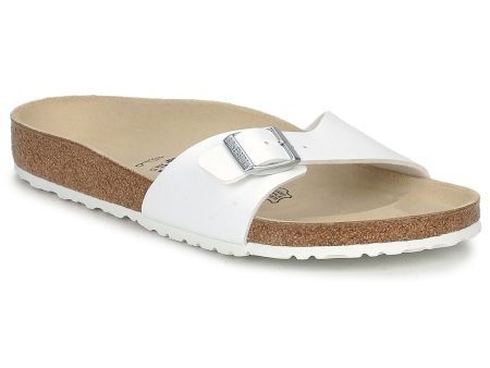 Birkenstock Classic Madrid Regular Fit Birko-Flor White For Sale