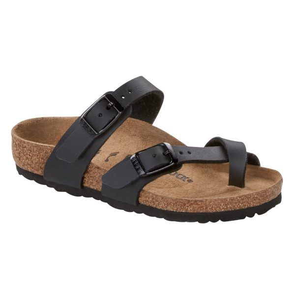 Birkenstock Kids Mayari Kids Birko Flor Narrow Fit Black Sale