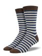 Sailor Stripe | Bamboo | Men | Navy Ivory Online now