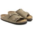 Birkenstock Classic Zurich Regular Fit Suede Taupe Discount