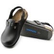 Birkenstock Professional Tokio Super Grip Sole Regular Fit Leather Black For Cheap