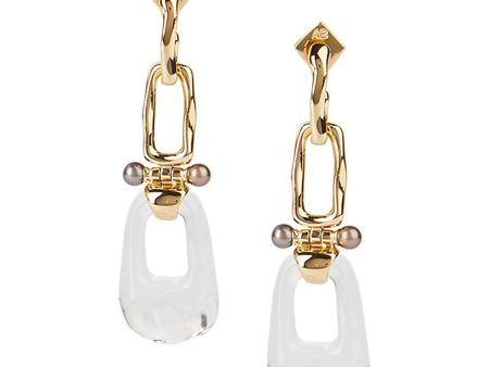 Alexis Bittar Future Antiquity 10k Yellow Gold Plated Earrings Sale