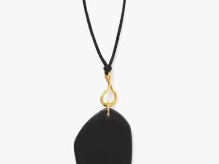 Chan Luu Oval Black Pendant Necklace Online Hot Sale