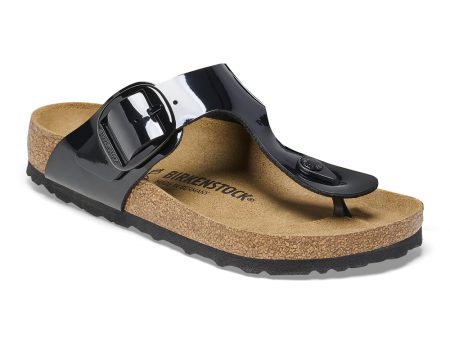 Gizeh Big Buckle Birko-Flor Patent Hot on Sale