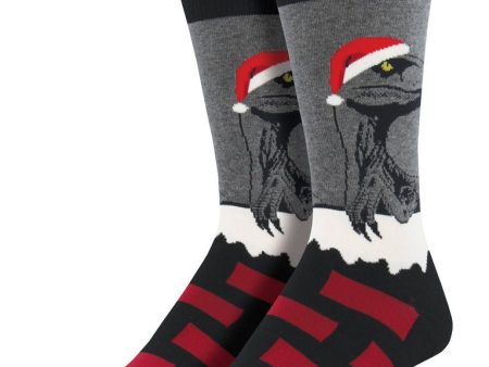 Raptor Claus | Men | Gray Heather For Discount