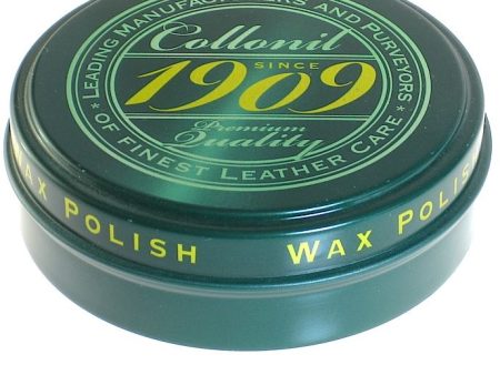 Collonil 1909 Wax Polish Tin Black 75ml Online now