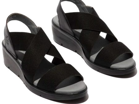 Fly London Noli056 Sandal Leather Black on Sale