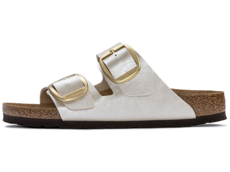 Birkenstock Arizona Big Buckle Graceful Pearl White For Sale