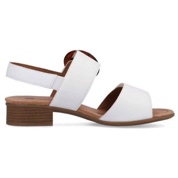 Remonte Weiss Sandal Leather White Weiss Online