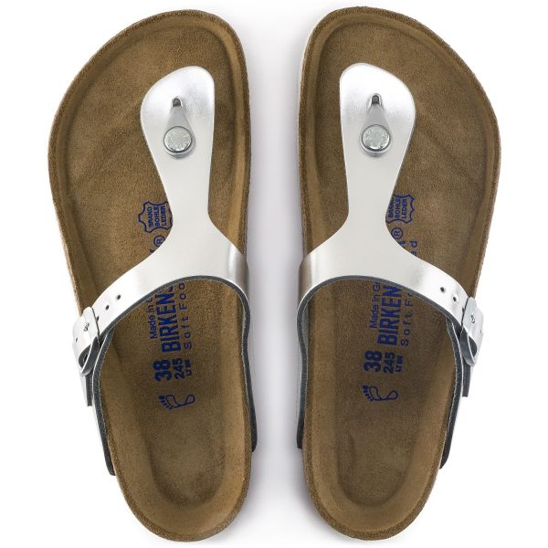 Gizeh Soft Footbed Natural Leather Sale