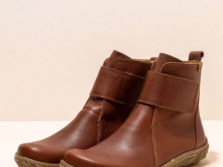 El Naturalista NIDO ELLA Boot Natural Grain Leather Wood Online Hot Sale