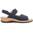 Rieker Pazifik Sandal Leather Navy Hot on Sale