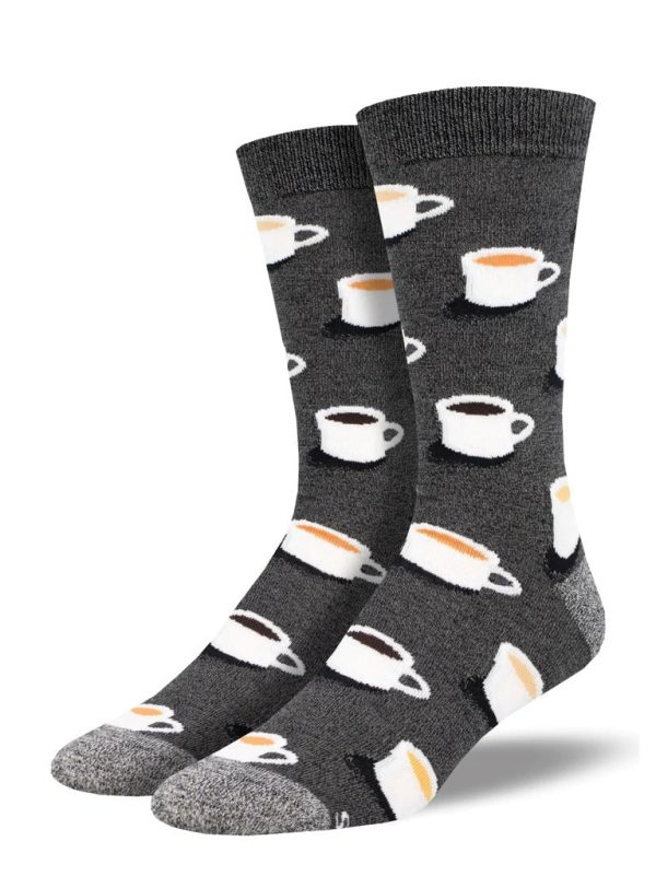 Cup Of Joe | Bamboo | Men | Charcoal Heather on Sale