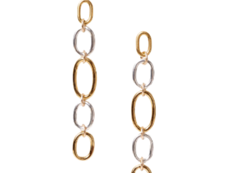 Chan Luu Chain Drop Earrings Gold Mix For Discount