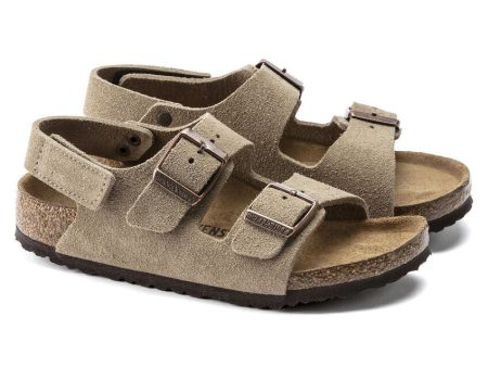 Milano | Kids | Suede | Taupe Online Hot Sale