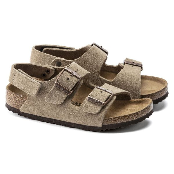 Milano | Kids | Suede | Taupe Online Hot Sale