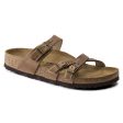 Birkenstock Classic Franca Oiled Leather Regular Fit Tobacco Brown Discount