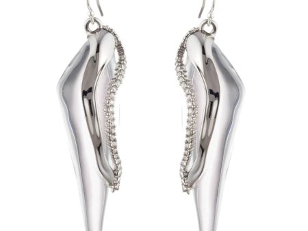 Alexis Bittar Crystal Wave Earrings Discount