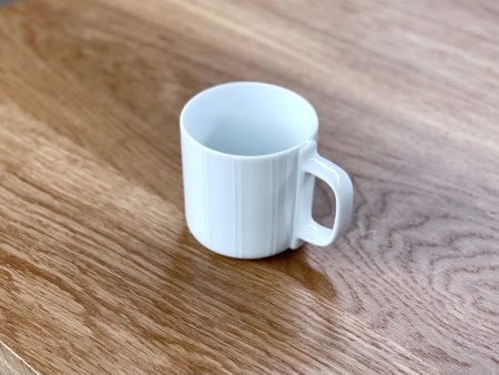 Hakusan Relief Mug A - Vertical Lines For Cheap