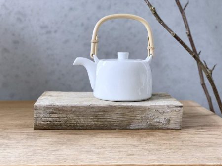 Hakusan S Line Teapot White Discount