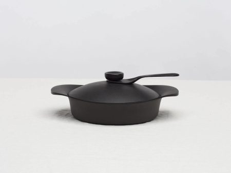 Sori Yanagi Nambu Tekki Cast Iron Sauce Pan 22cm Shallow (2L) Discount