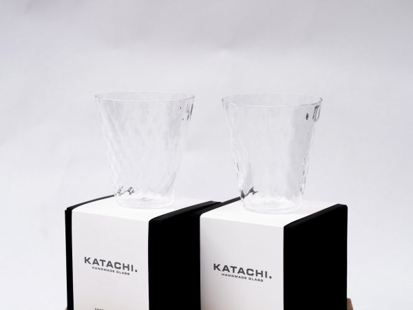 Set of 2 Shotoku Glass Katachi: V Glass Hot on Sale