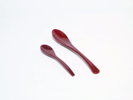 CIBI Red Lacquerware Spoon Online now