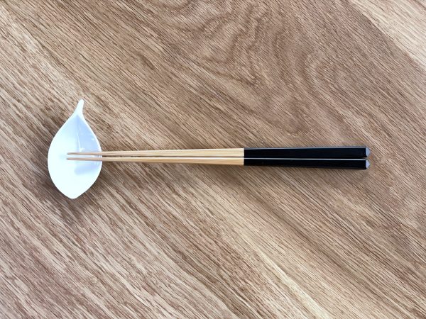 Ouchi-kougei Bamboo Diamond Cut Chopsticks Long Black For Cheap