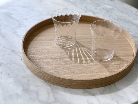 Matsuya Shikki Wooden Round Tray Sale