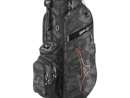 Mizuno BR-D3 Cart Bag - Black Camo Copper Online Sale