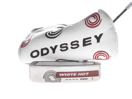 Odyssey White Hot Pro 1 Mens Right Hand Putter 34  Blade - Super Stroke Mid Slim 2.0 Online Hot Sale