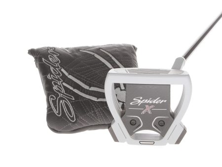 TaylorMade Spider X Mens Right Hand Putter 34.5  Mallet - Super Stroke Pistol 1.0 Online Hot Sale