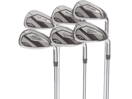 Callaway Mavrik Steel Mens Right Hand Irons 5-PW Regular - True Temper Elevate VSS 95 Hot on Sale