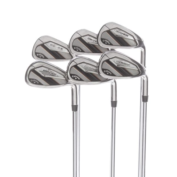 Callaway Mavrik Steel Mens Right Hand Irons 5-PW Regular - True Temper Elevate VSS 95 Hot on Sale