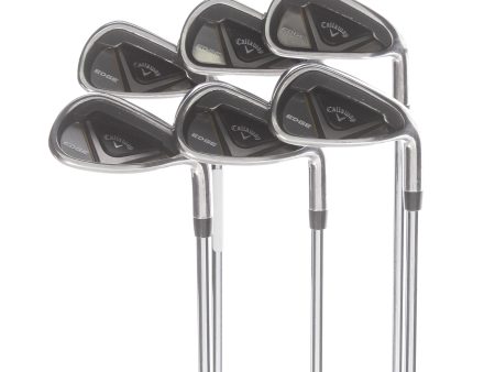 Callaway Edge Steel Mens Right Hand Irons 6-SW Regular - Callaway Online now